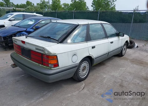 1988 Merkur Scorpio из США, поврежденный, VIN WF1BT81V0JE992713